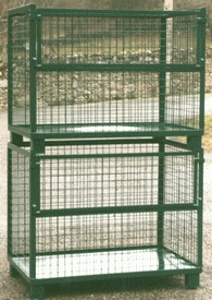 Rack-Caisse grillagé gerbable Modène 1